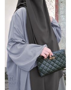 ABAYA HAFSA – BLEU GRIS