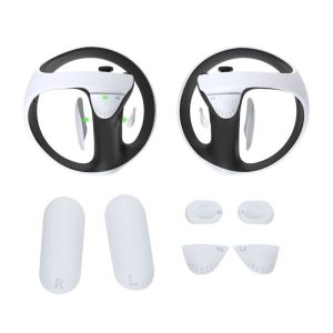 Kit Coques Silicone Anti-Dérapantes pour Contrôleurs Casque VR PlayStation VR2
