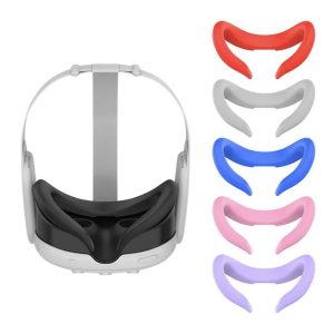 Coussin Facial de Protection en Silicone pour Casque VR Meta Quest 3