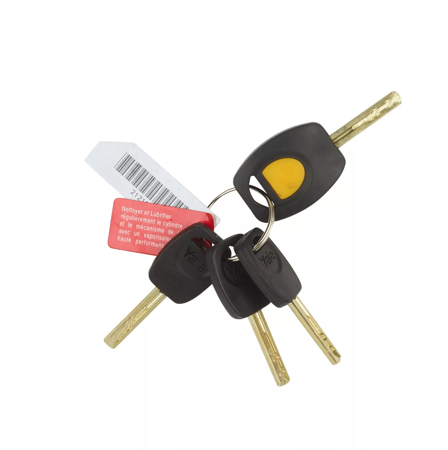 antivol U Yale velo de securite avec cable -4 cles – Image 3