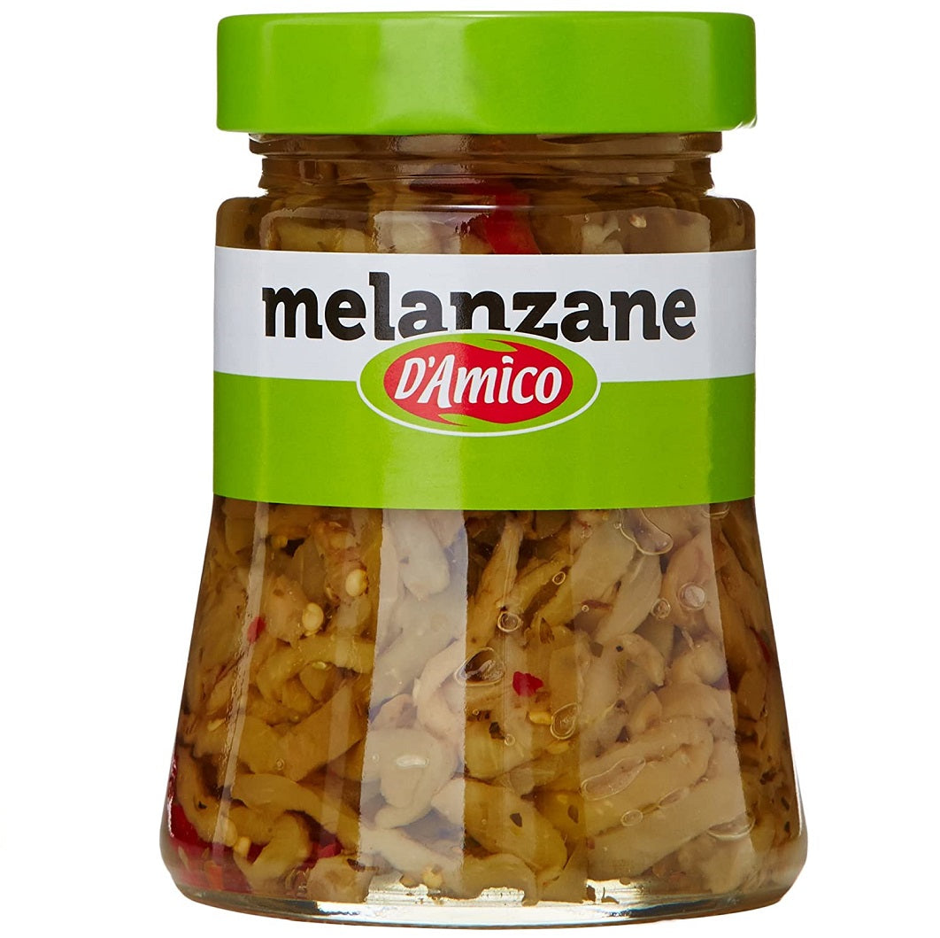 D’Amico Melanzane A Filetti filets d’aubergines en verre calibre 280 – Image 2