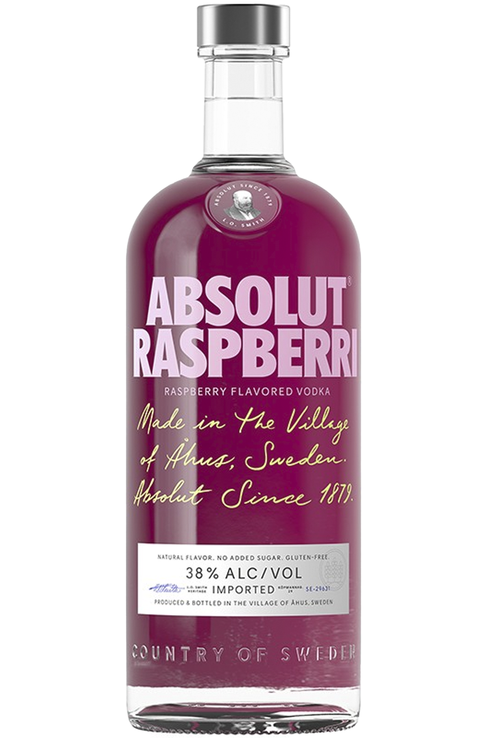 Absolut Raspberry 1L en solde – Image 2