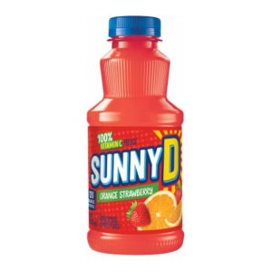 SunnyD Orange Strawberry, boisson saveur orange et fraise de 473ml