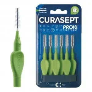 Curasept Proxi – Treatment T17 Cone Scovolino Interdentale Verde, 6 Scovolini