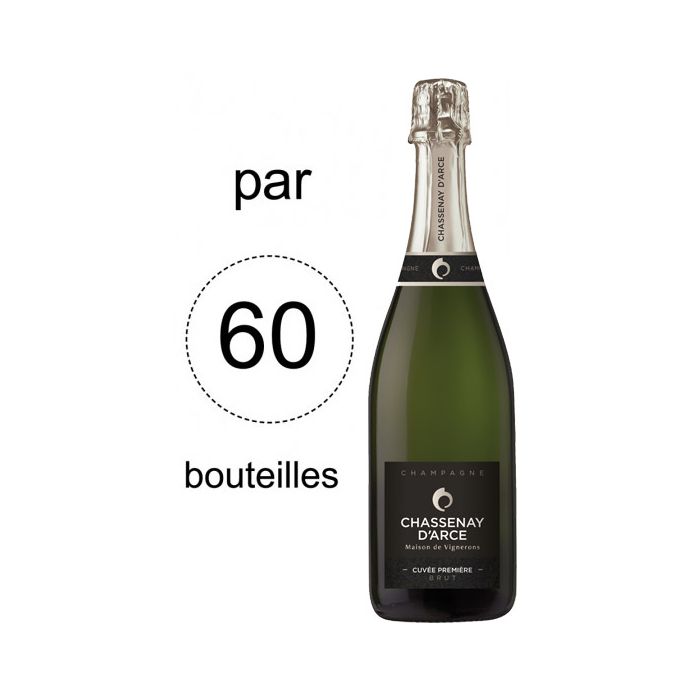 Champagne Chassenay d’Arce Cuvée Première – Lot de 60 bouteilles affaire du jour – Image 2