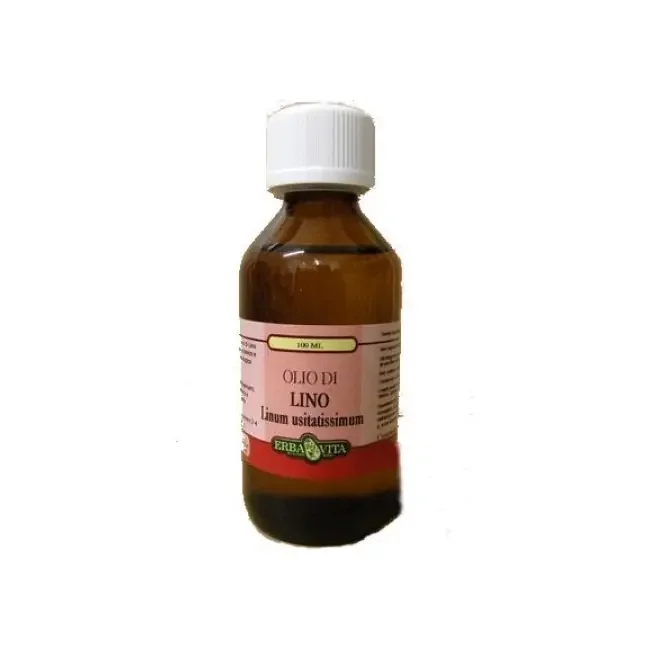 Erba Vita Olio Lino ricco in omega 3 100ml – Image 2