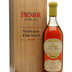 1986 Prunier Cognac Fins Bois 58.4%