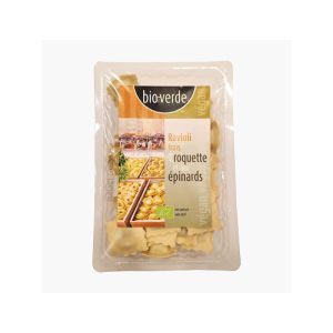 RAVIOLIS ROQUETTE EPINARD 250G – BIO VERDE