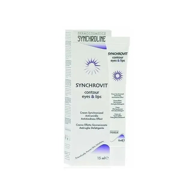 Synchrovit Occhi e Labbra per rughe a zampa di gallina 15ml – Image 2